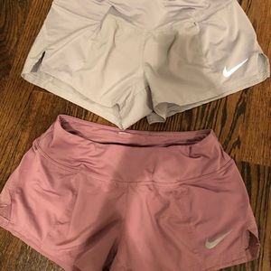 Adjustable nike athletic shorts